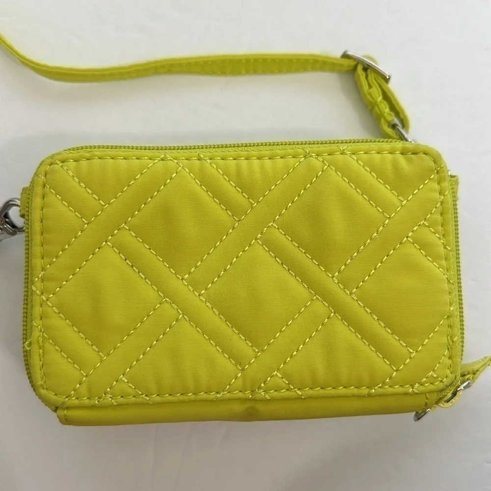 Vera Bradley All In One Crossbody Geranium in LEMONGRASS
